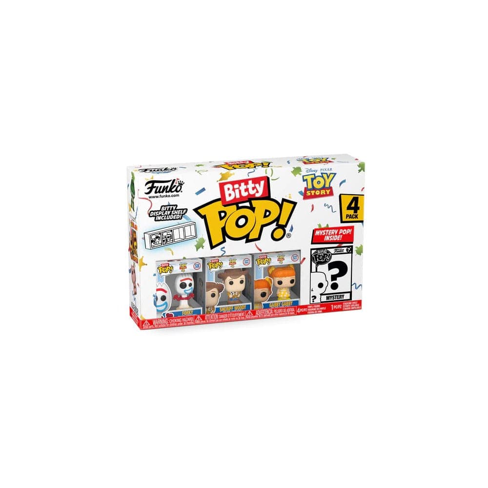 Bitty Pop! Toy Story - Woody 4-pack