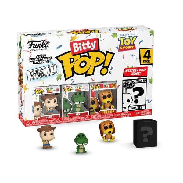 Bitty Pop! Toy Story - Woody 4-pack