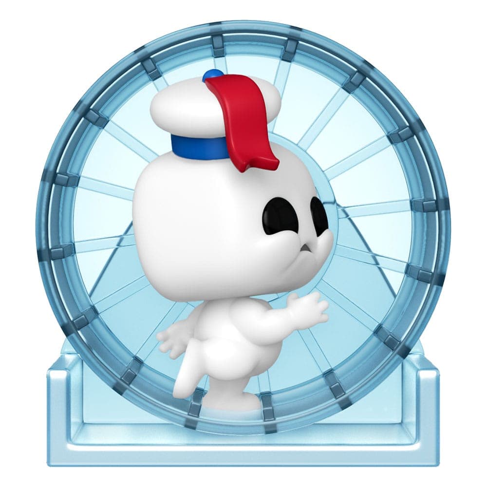 Pop! Deluxe: Ghostbusters Frozen Empire - Mini Puft In Hamster Wheel
