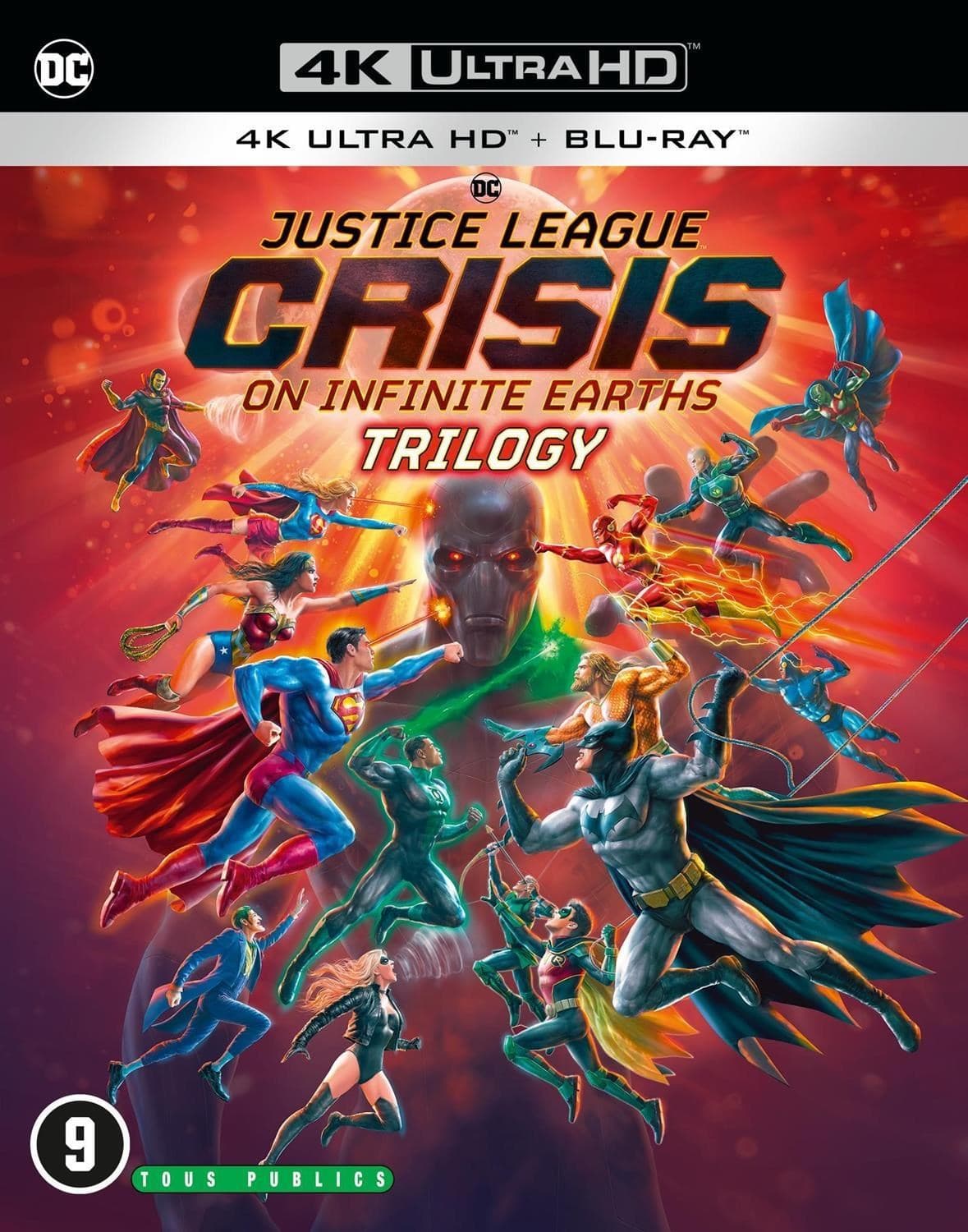Justice League - Crisis On Infinite Earths Part 1 - 3 (4K Ultra HD Blu-ray)