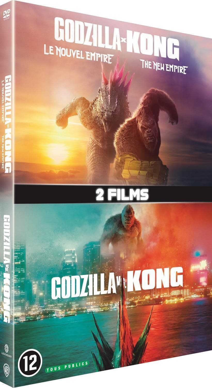 Godzilla x Kong - The New Empire & Godzilla vs. Kong (DVD)