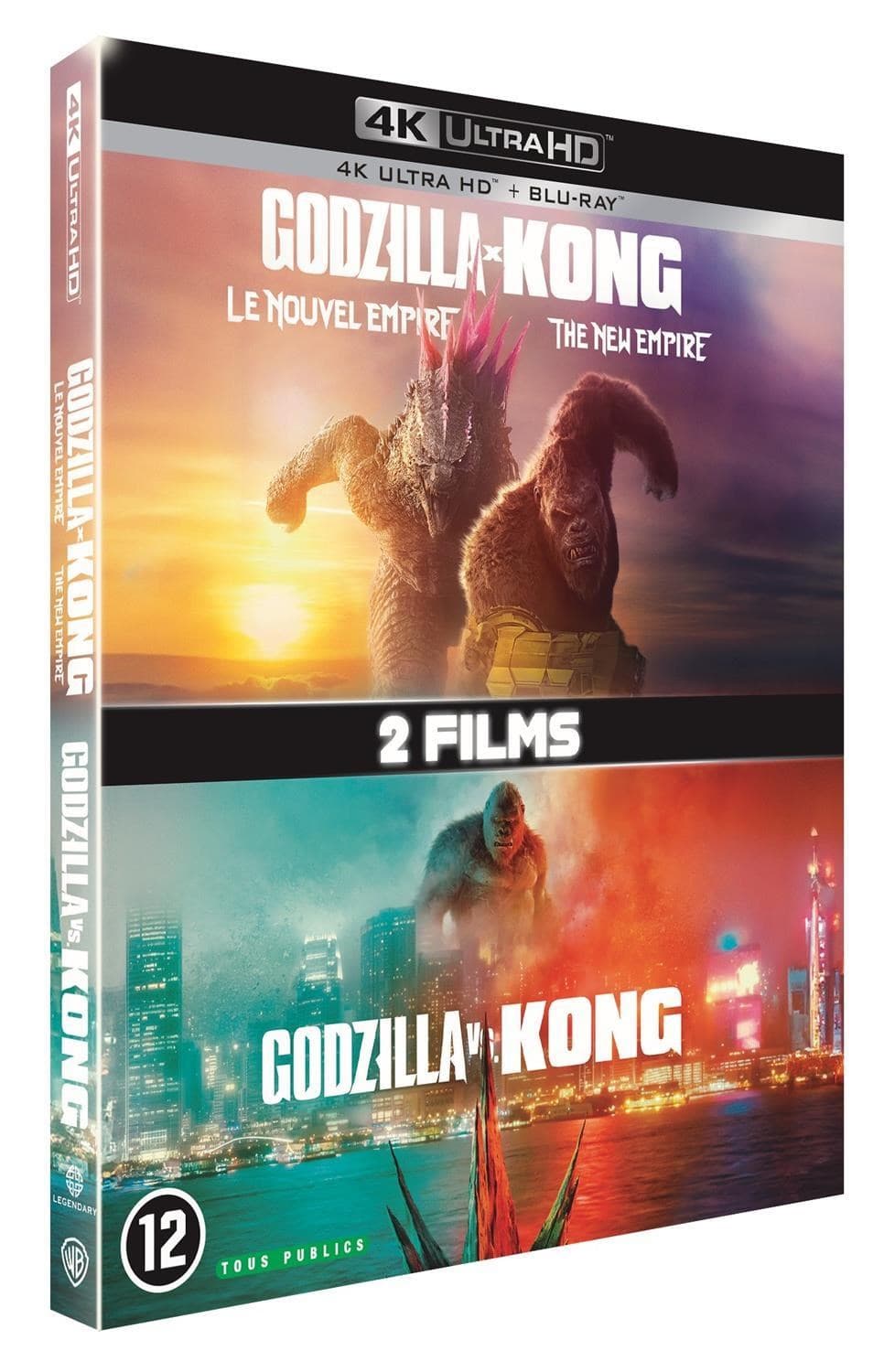 Godzilla x Kong - The New Empire & Godzilla vs. Kong (4K Ultra HD Blu-ray)