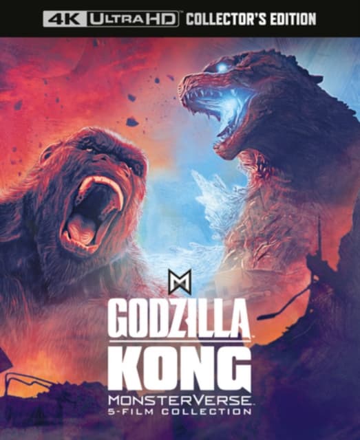 Godzilla X Kong Monsterverse 5-film Collection (Import)