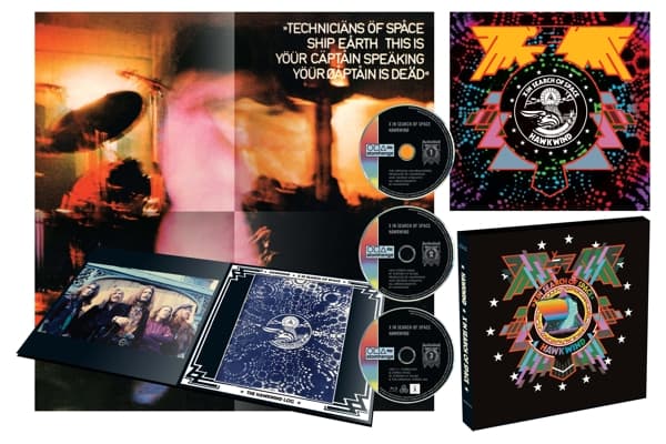 Hawkwind - In Search Of Space (3 CD) (Deluxe Edition) (Limited Edition) (Reissue) (Remastered)