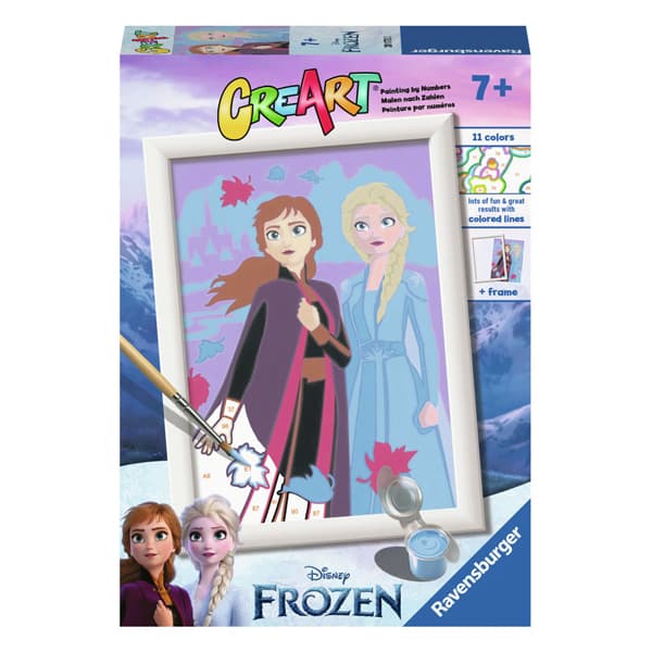 Ravensburger CreArt Schilderen op Nummer - Disney Sisters Forever