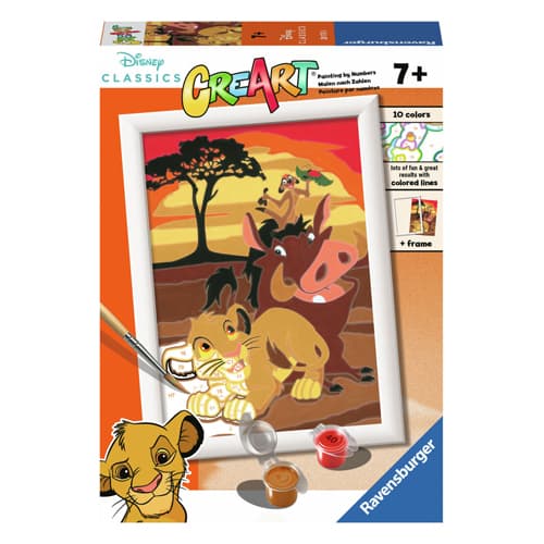 Ravensburger CreArt Schilderen op Nummer - Disney The Lion King