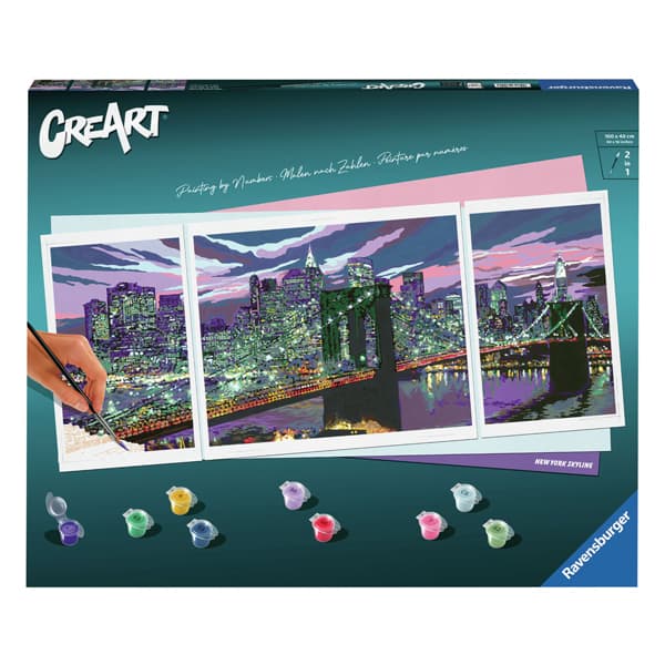 Ravensburger CreArt Schilderen op Nummer - New York Skyline