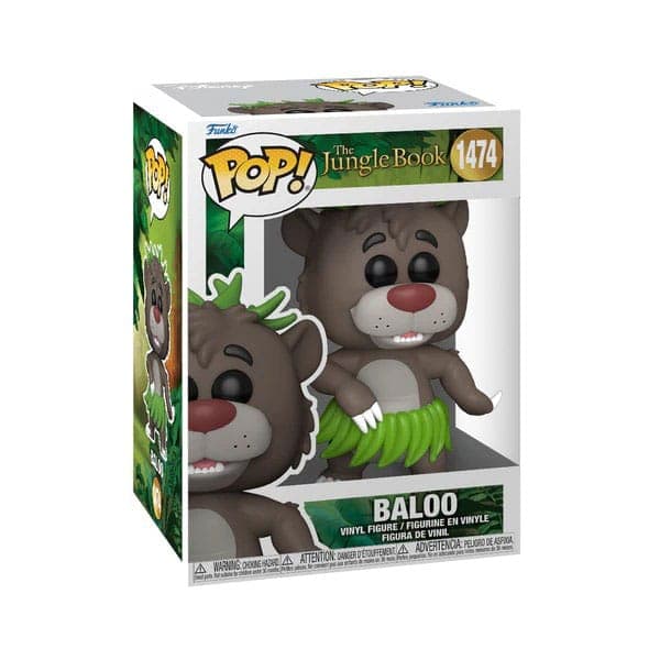 The Jungle Book Pop! Disney Vinyl Figure Baloo 9 Cm