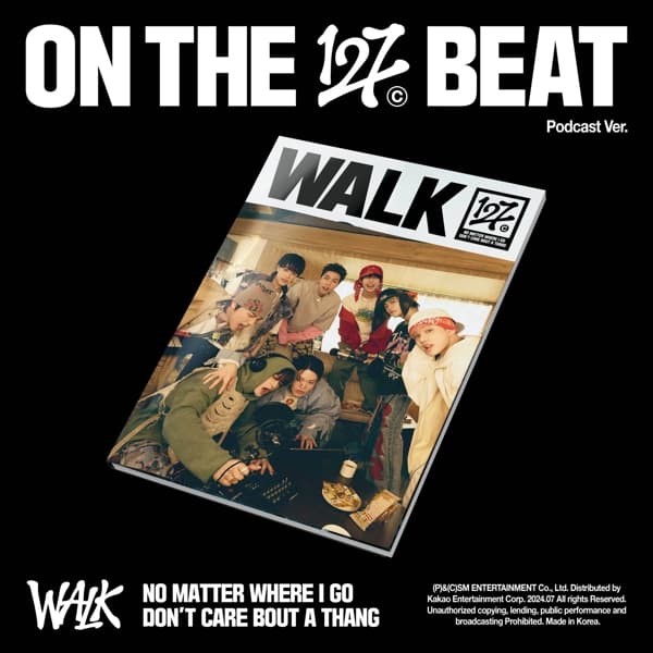 NCT 127 - Walk - The 6th Album (CD) (Podcast Version | Limited Edition)