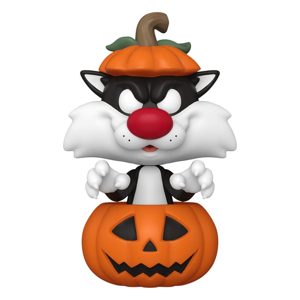 Looney Tunes Pop! Television Vinyl Figure Halloween Sylvester W/pumpkin 9 Cm