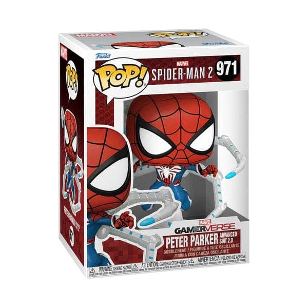 Pop! Games: Spider-man 2 - Peter Parker Suit
