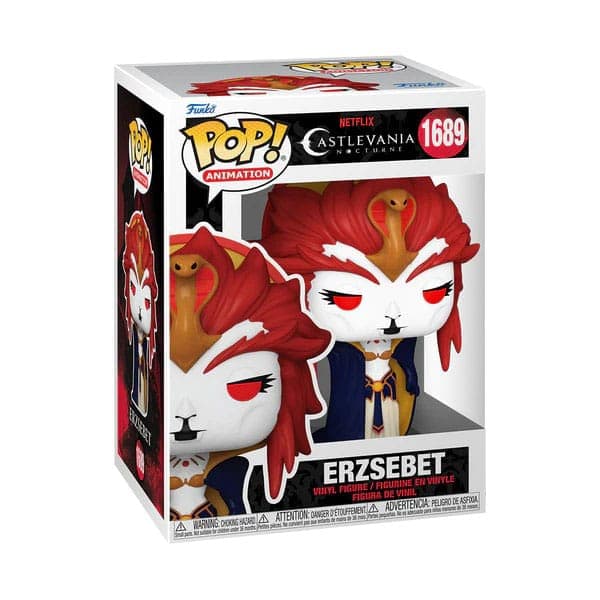 Castlevania Nocturne Pop! Animation Vinyl Figure Erzsebet 9 Cm