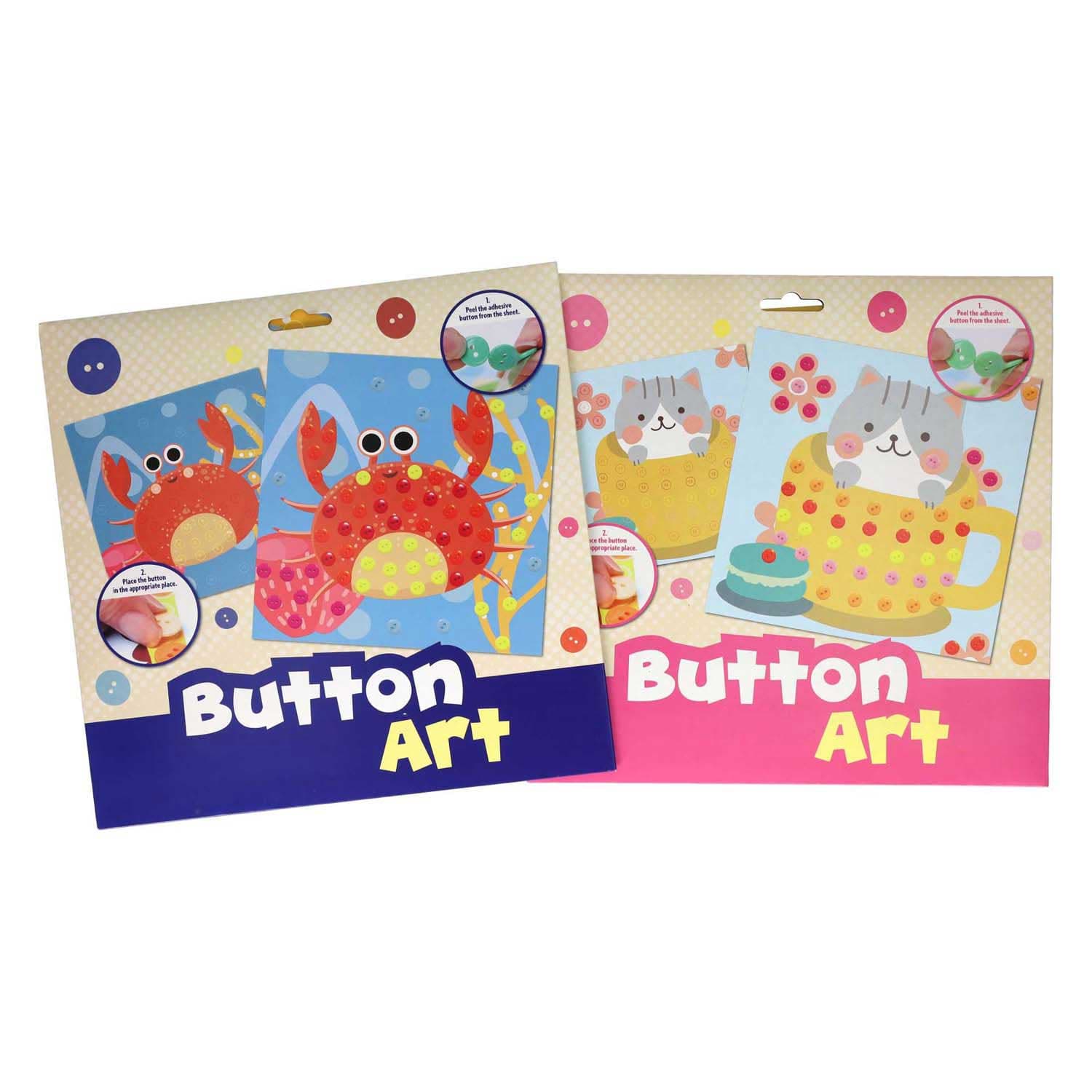 Button Art Schilderij Versieren