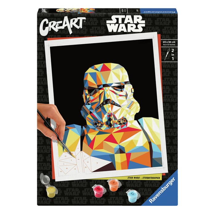 Ravensburger CreArt Schilderen op Nummer - Star Wars - Stormtrooper