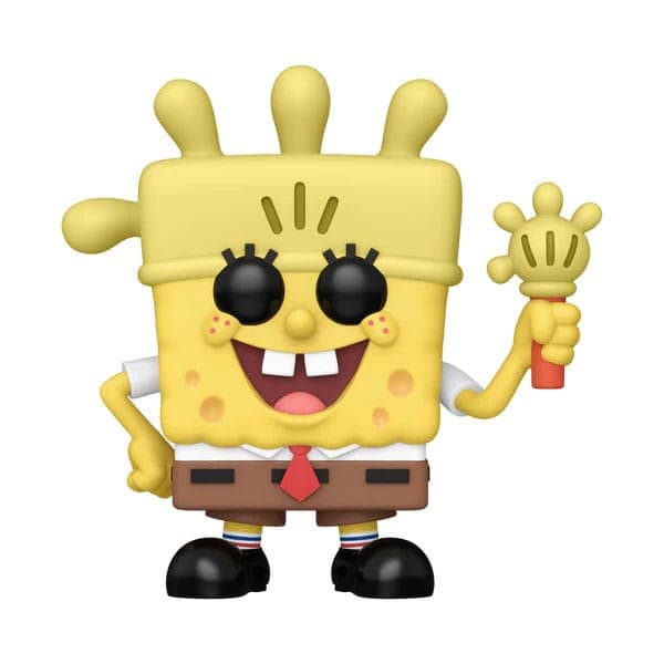 Spongebob Squarepants 25th Anniversary Pop! Vinyl Figure Sb W/ Glove Light 9 Cm