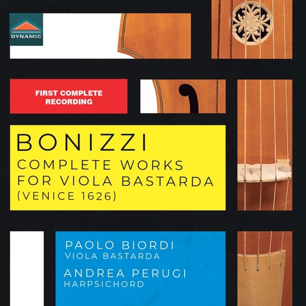 Paolo Biordi & Andrea Perugi - Bonizzi: Complete Works For Viola Bastarda (Venice, 1626) (CD)