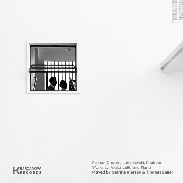 Quirine Viersen & Thomas Beijer - Escher / Chopin / Lutoslawski / Poulenc (2 LP)
