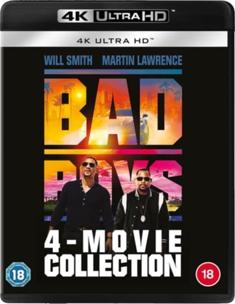 BAD BOYS 4 MOVIE COLLECTION UHD