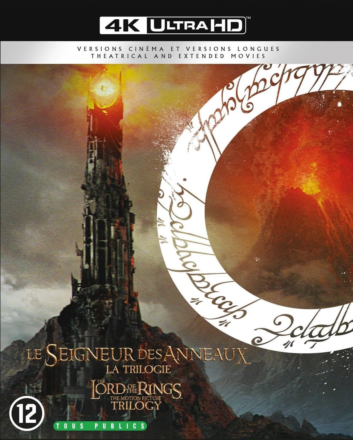 The Lord Of The Rings Trilogy (Extended edition) (4K Ultra HD Blu-ray)