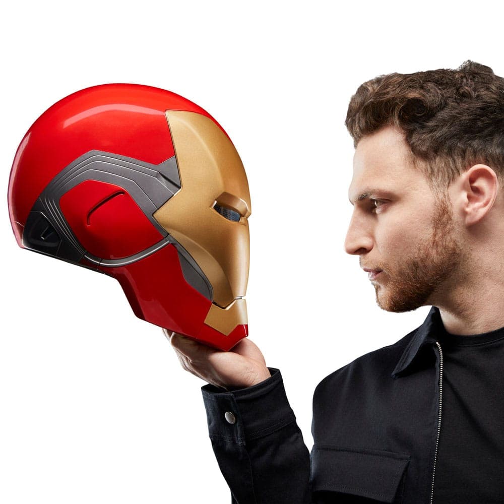 Marvel Legends Series Avengers Endgame Iron Man Mark LXXXV Electronic Helmet Toys