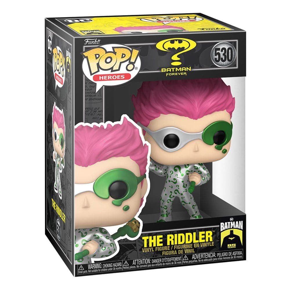 Pop Movies Dc Villains - Pop Movies Dc Villains Batman Forever The Riddler