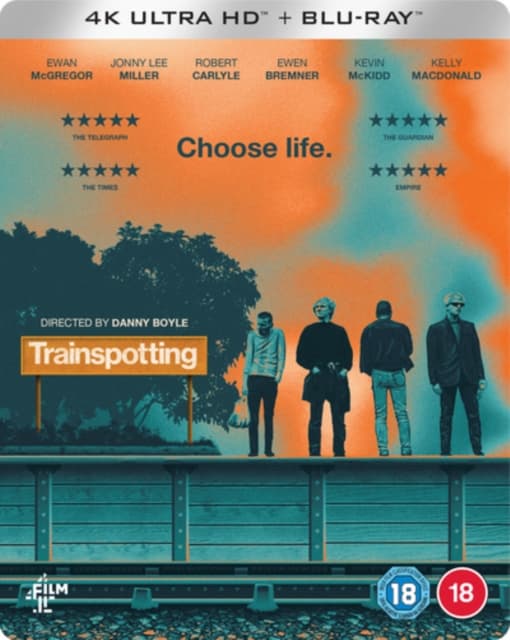 Trainspotting 4k Uhd + Bluray Steelbook (Limited Edition)