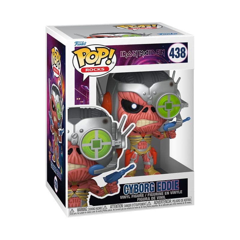 Pop Rocks Iron Maiden - Funko Pop Rocks Iron Maiden Cyborg