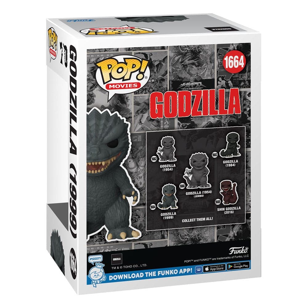 Godzilla 70th Anniversary Pop! Movies Vinyl Figure Godzilla 1999 9 Cm