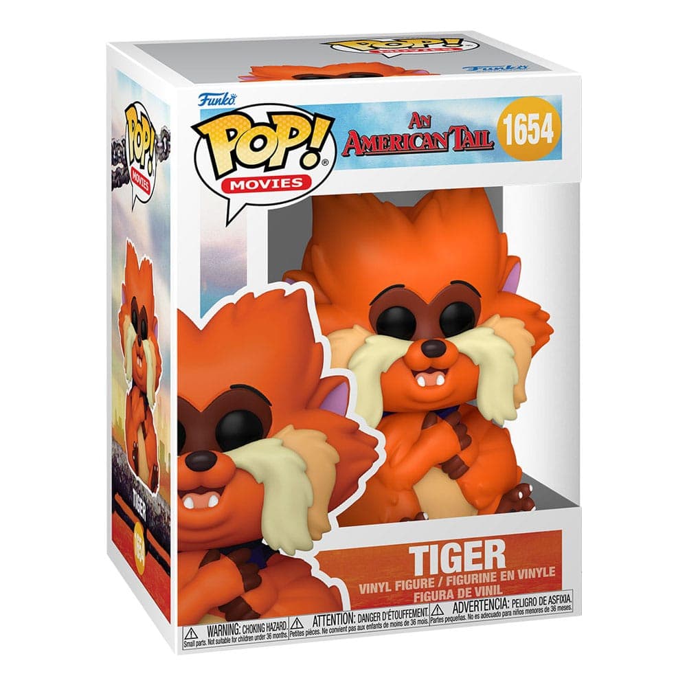 An American Tail Pop! Movies Vinyl Figure Tiger 9 Cm