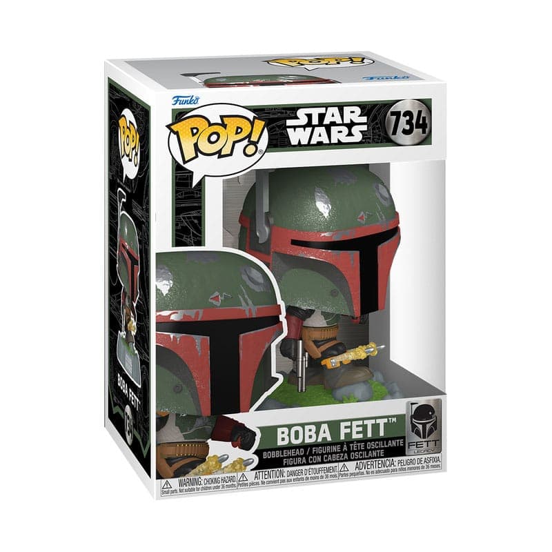 Star Wars: Fett Legacy Pop! Vinyl Figure Boba Fett W/rockets 9 Cm