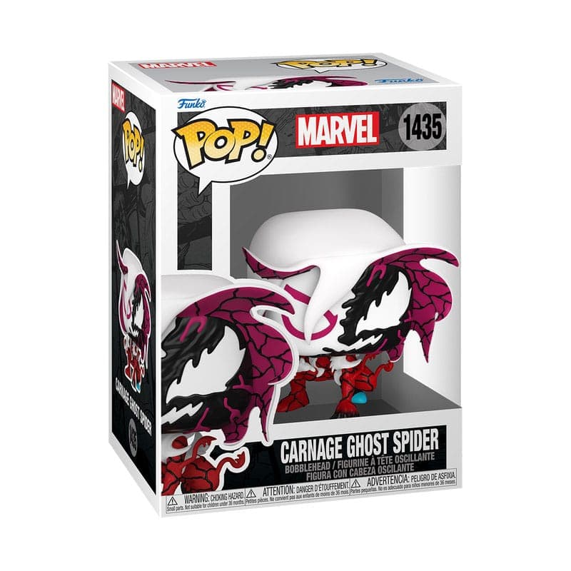 Pop Marvel Comics Carnageized - Funko Pop Marvel Comics Carnageized Ghost Spider