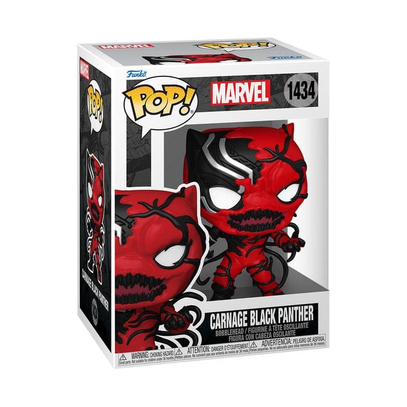 Pop Marvel Comics Carnageized - Funko Pop Marvel Comics Carnageized Black Panther