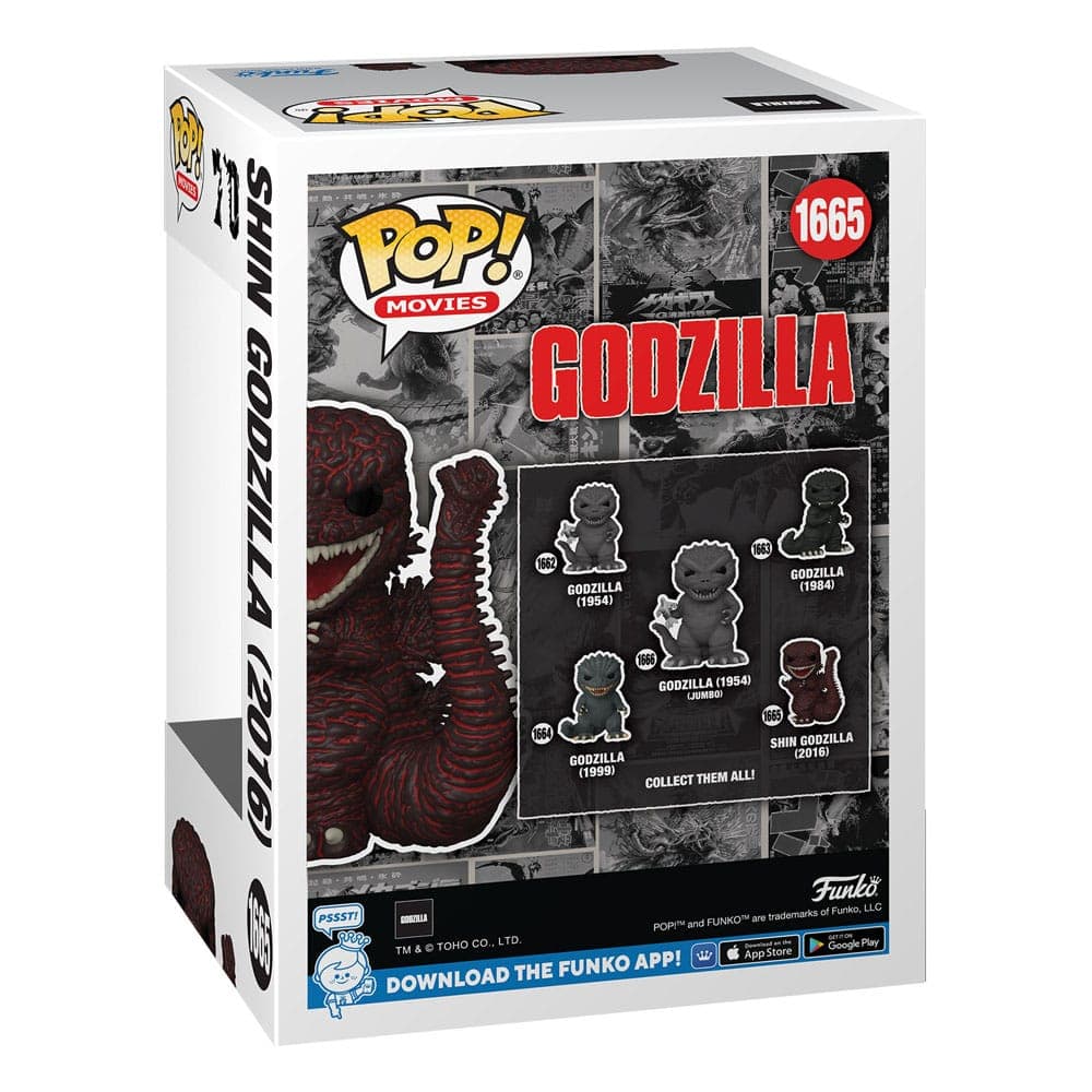 Godzilla 70th Anniversary Pop! Movies Vinyl Figure Godzilla 2016 9 Cm