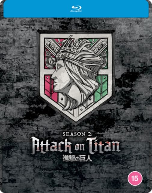 Attack On Titan Season 2 Limited Edition Steelbook Blu-ray (Import)