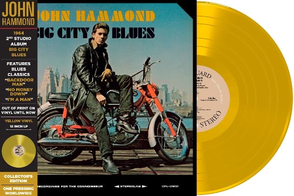 John Hammond - Big City Blues (LP) (Coloured Vinyl) (Limited Edition)