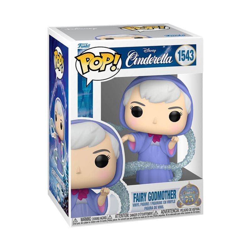 Pop Disney Cinderella - Pop Disneycinderella Fairy Godmother 75th