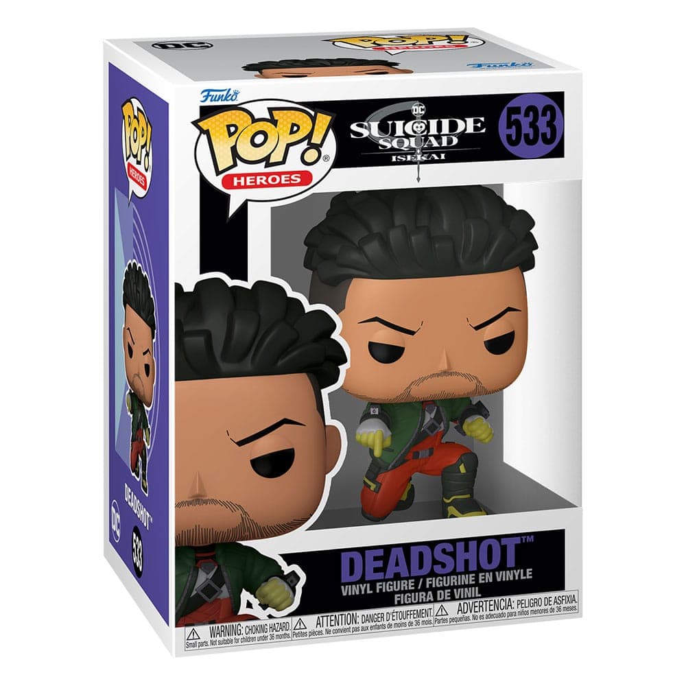 Pop Animation Dc Suicide Squad - Funko Pop Animation Dc Suicide Squad S1 Deadshot