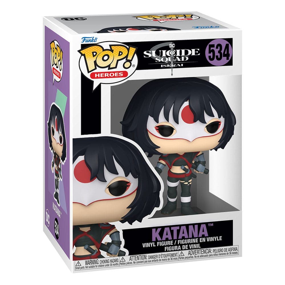 Pop Animation Dc Suicide Squad - Funko Pop Animation Dc Suicide Squad S1 Katana