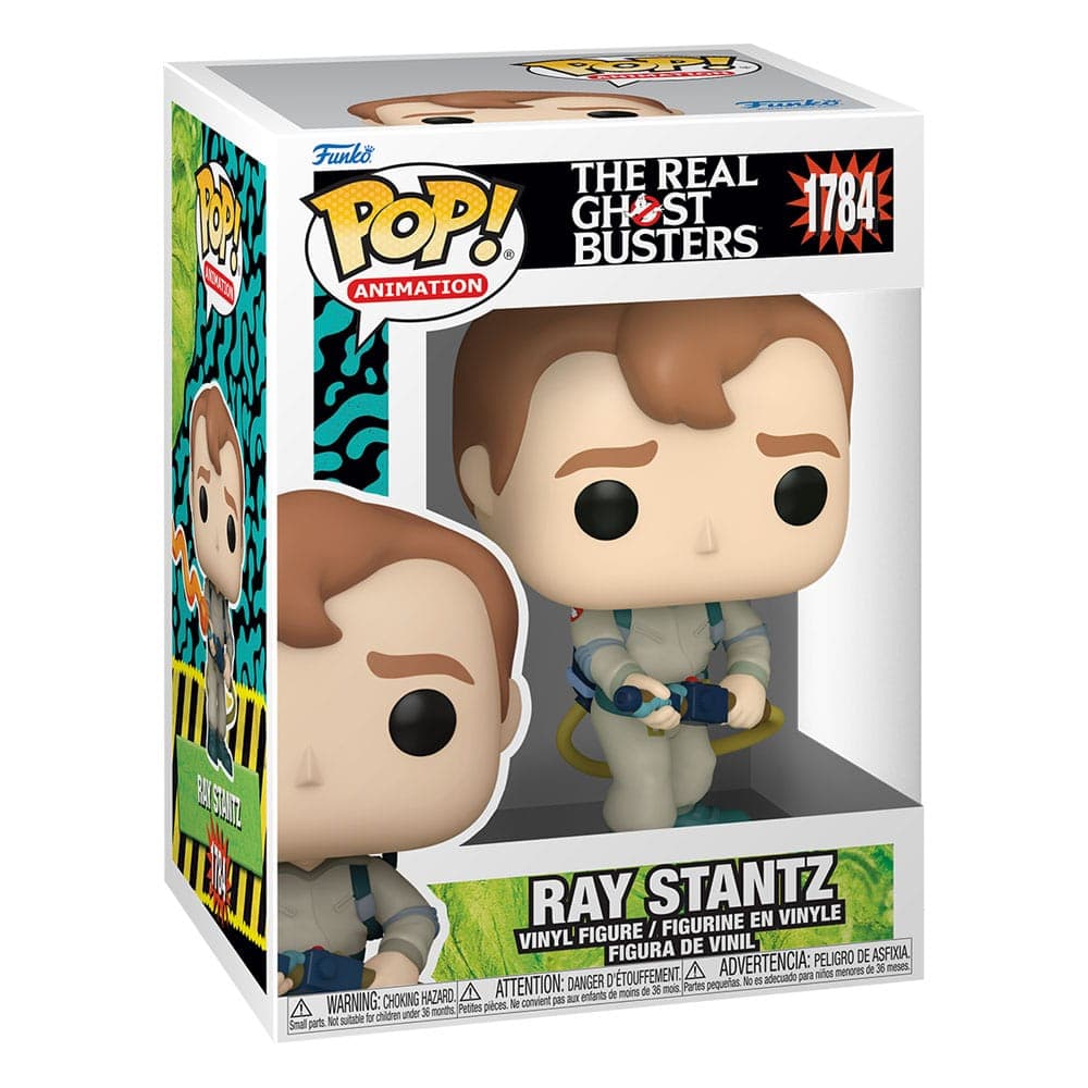 The Real Ghostbusters Pop! Plus Animation Vinyl Figures Ray Stantz 9 Cm