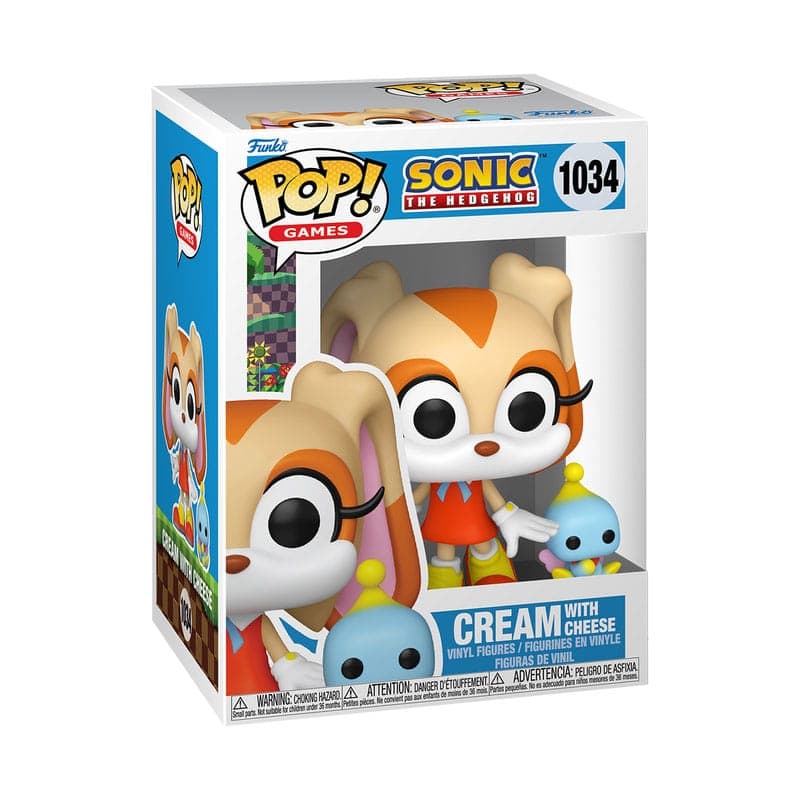 Pop & Buddy Sonic The Hedgehog - Pop & Buddy Sonic The Hedgehog Cream With Cheese