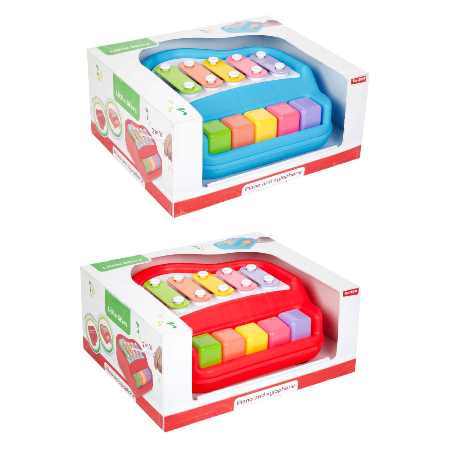 Little Stars Baby Piano met Xylofoon en Stokken