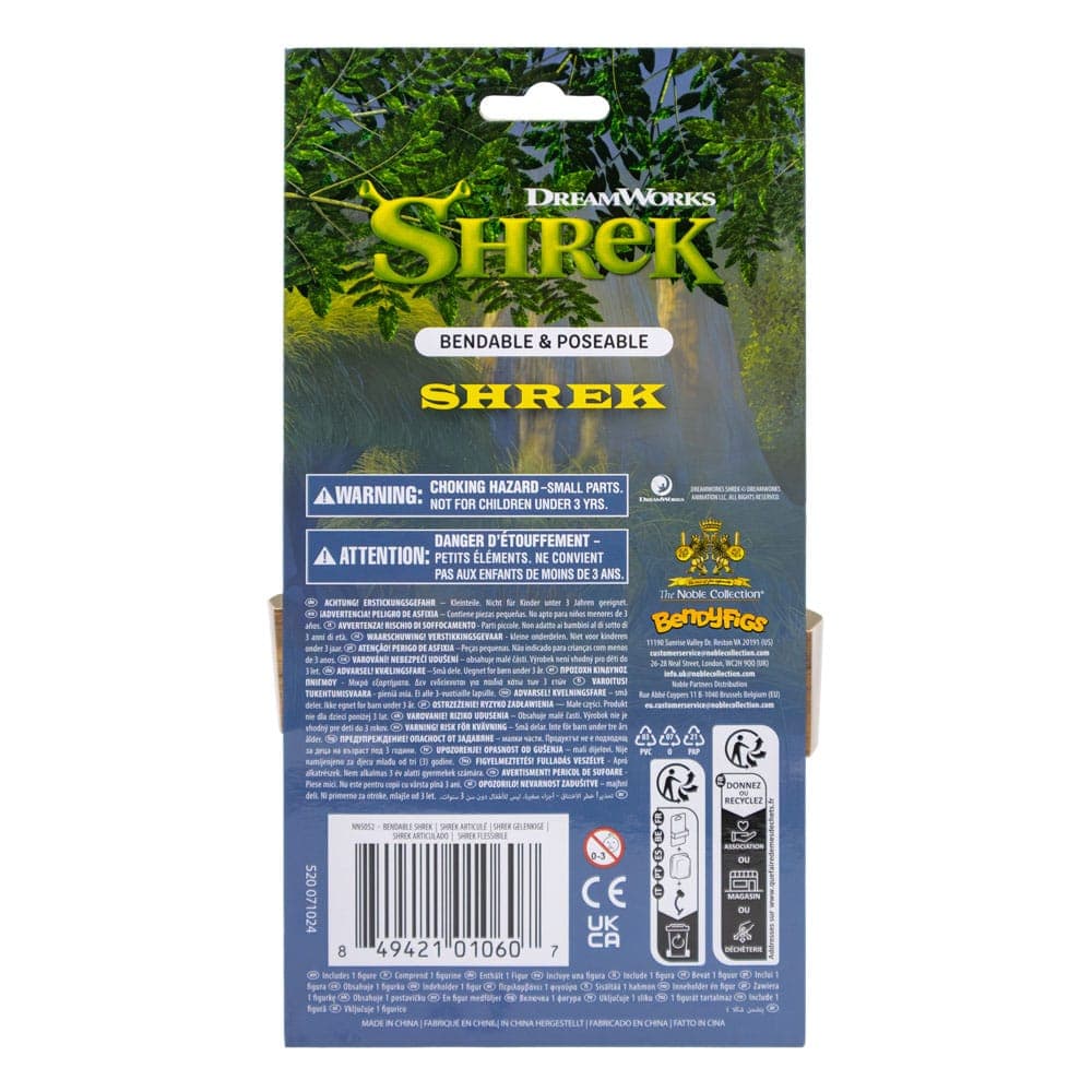 Shrek: Noble Collection - Figura Bendyfigs Bendable