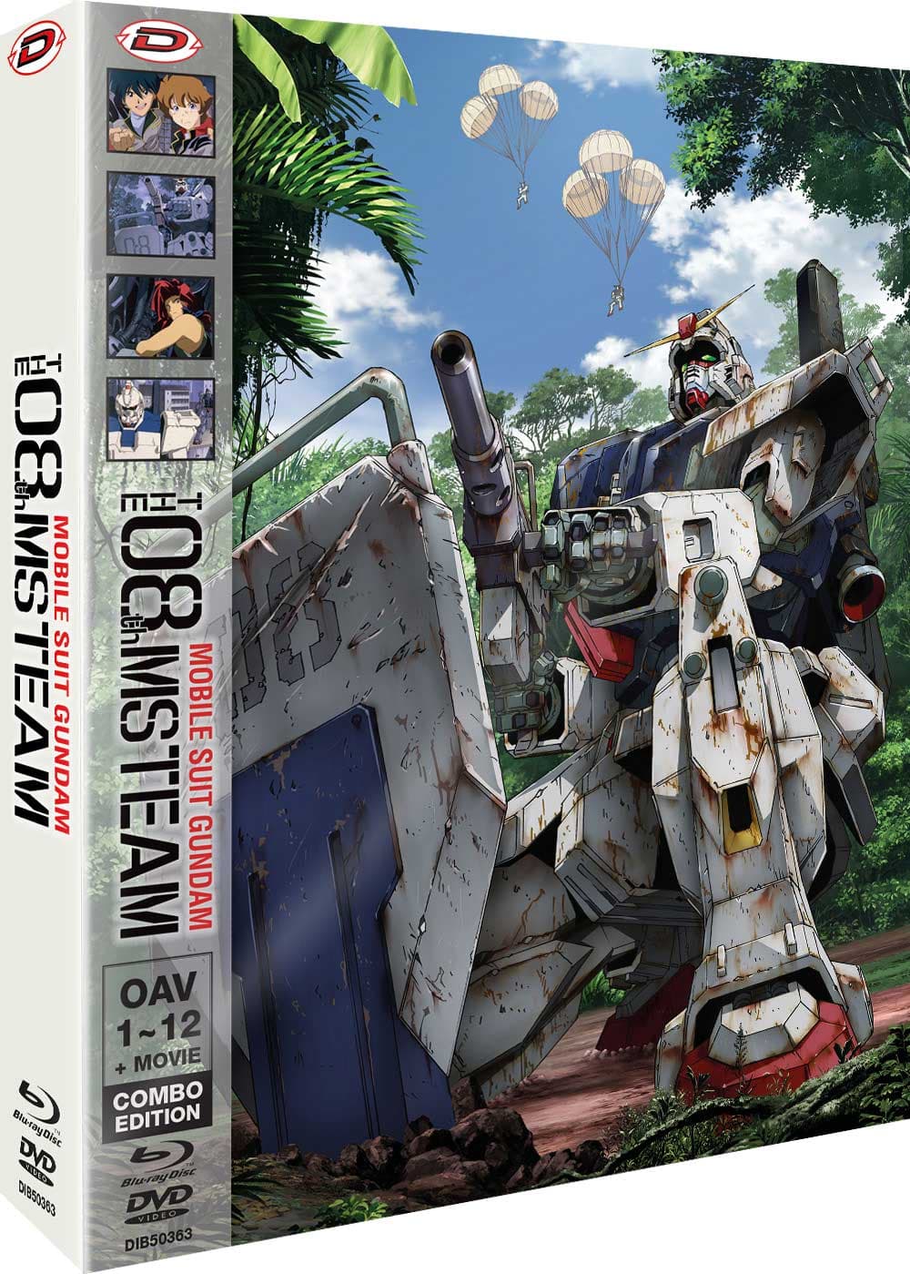 Mobile Suit Gundam - The 08Th Ms Team (Limited Edition) (Oav 01-12+Movie) (3 Blu-Ray+3 Dvd) (Import)