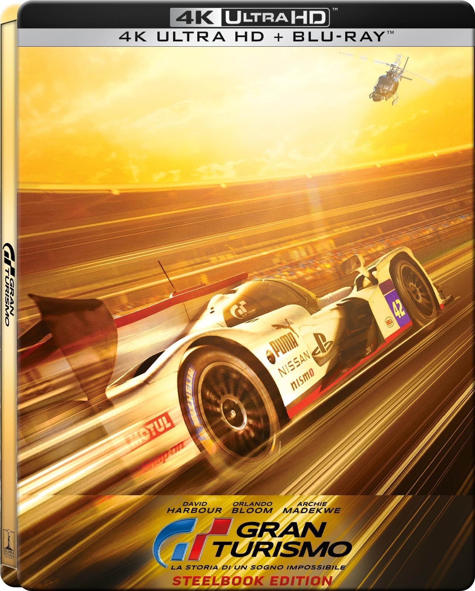 Gran Turismo - La Storia Di Un Sogno Impossibile (Ltd Steelbook) (4K Ultra Hd+Blu-Ray Hd)