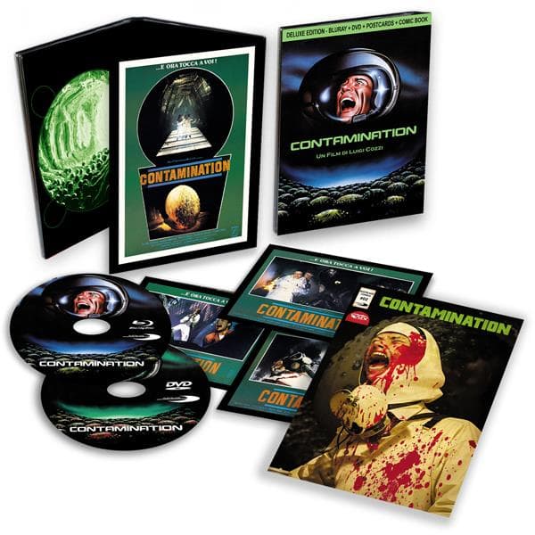 Contamination (Blu-Ray+Dvd+Fumetto Originale+Postcard) (Edizione Limitata) (Import)