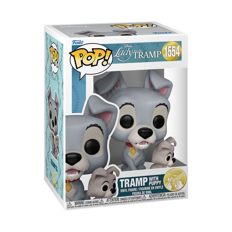 Disney: Funko Pop! - Lady And The Tramp - 70Th Anniversary - Tramp With Puppy