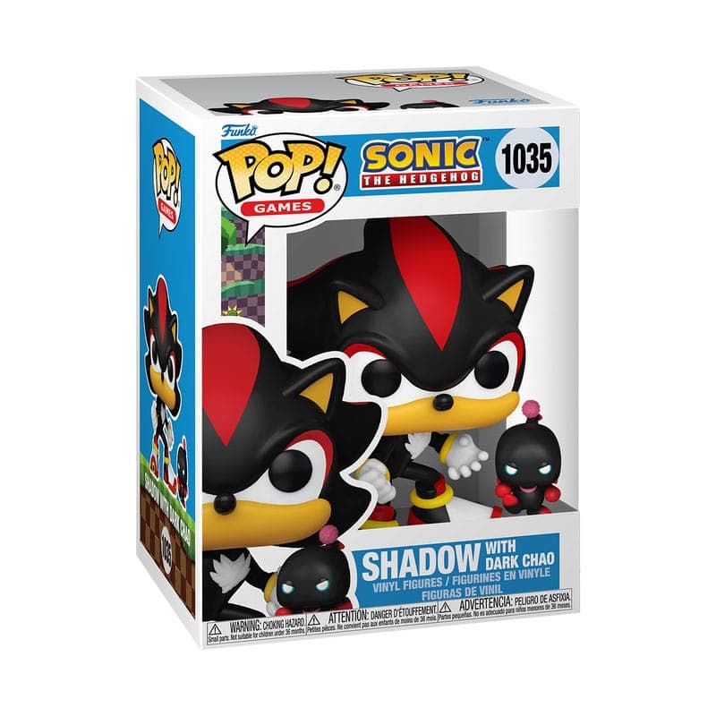 Sonic The Hedgehog: Funko Pop&Buddy - Shadow With Dark Chao (Vinyl Figure 1035)