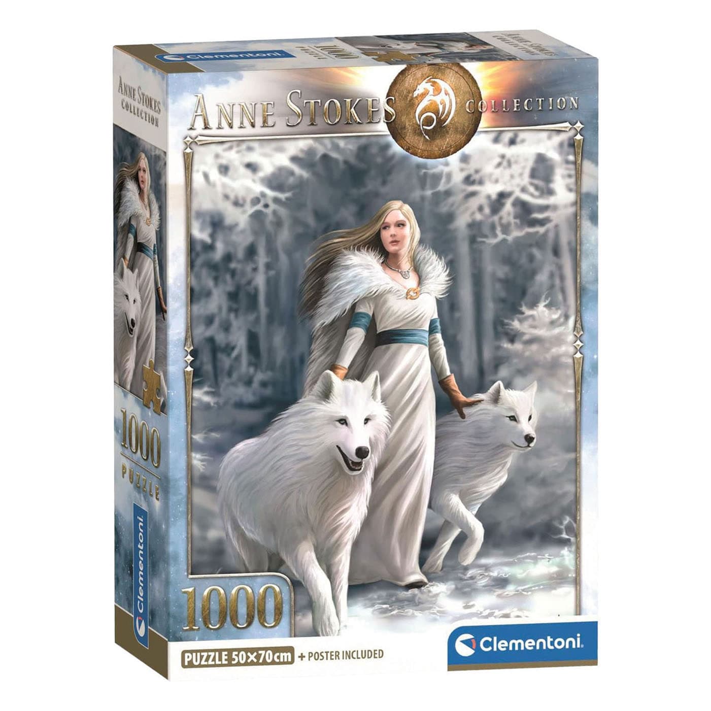 Anne Stokes - Winter Guardians (Compact Box 1000 Stukjes)