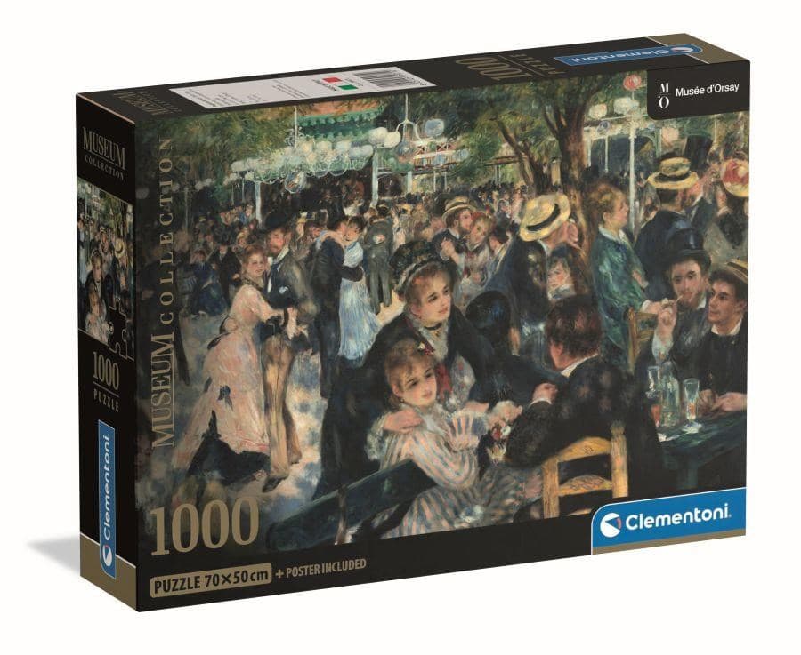 Museum Collection - Renoir - Bal De Moulin De La Galette (Compact Box 1000 stukjes) (Puzzle)