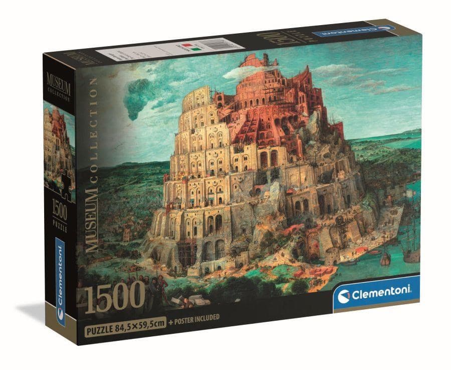Museum Collection - Bruegel - The Tower Of Babel (Compact Box 1500 stukjes) (Puzzle)